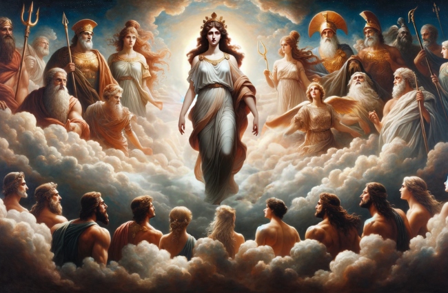 The family of Greek goddess Hera.