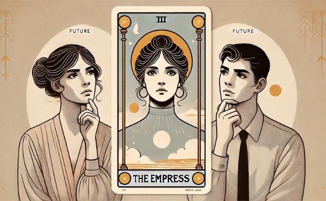 The Empress future tarot meaning.