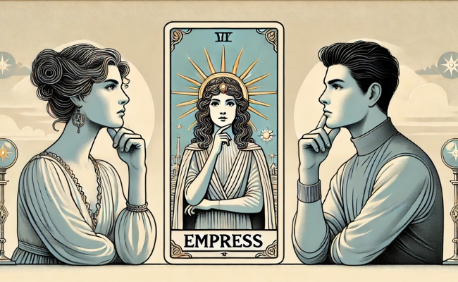 The Empress tarot as how someone sees you.