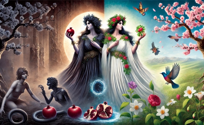 The Persephone powers from both realms.