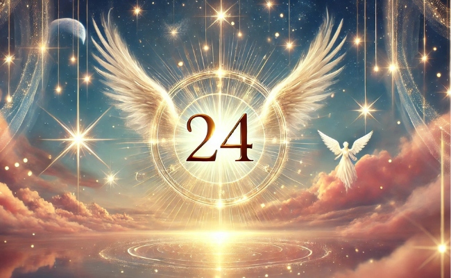 Spiritual symbolism of angel number 24.