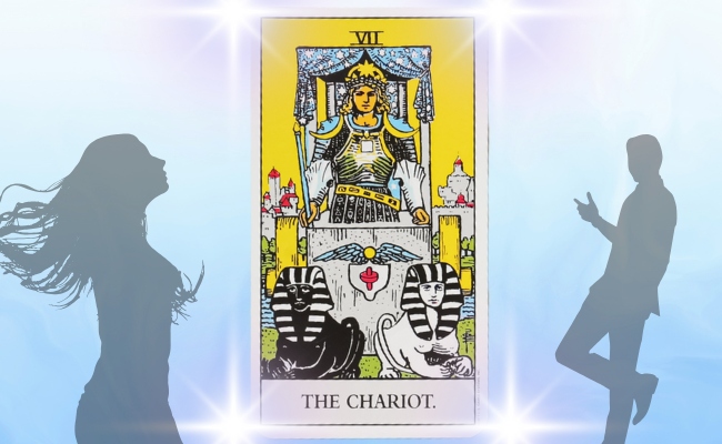 Chariot tarot as how someone sees you.